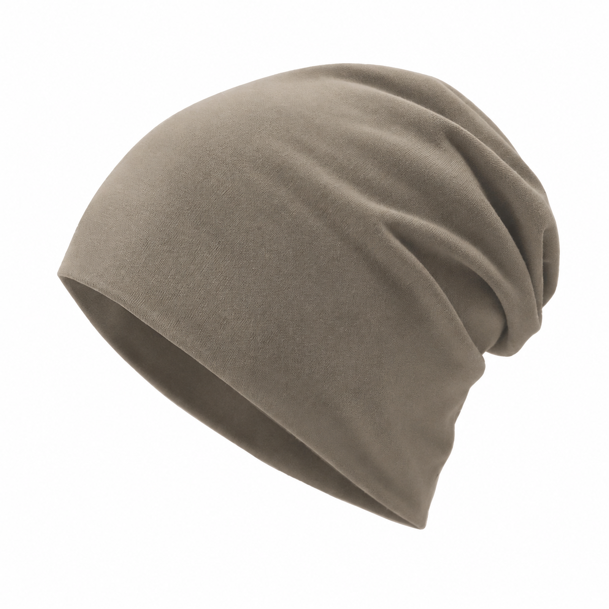 Oversized Double-Layer Cotton Beanie - Image 11