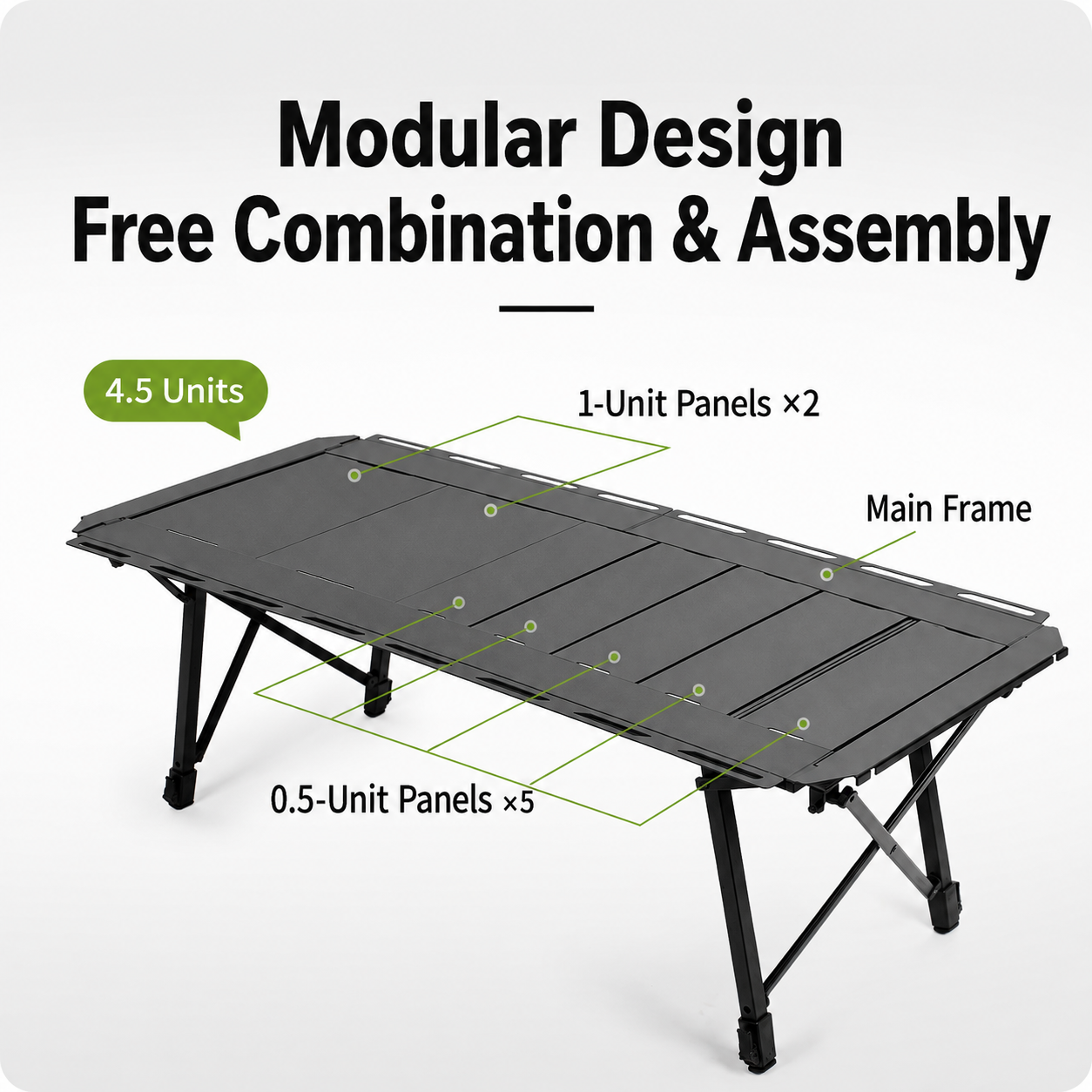 Foldable Expandable IGT Camping Table - Image 7