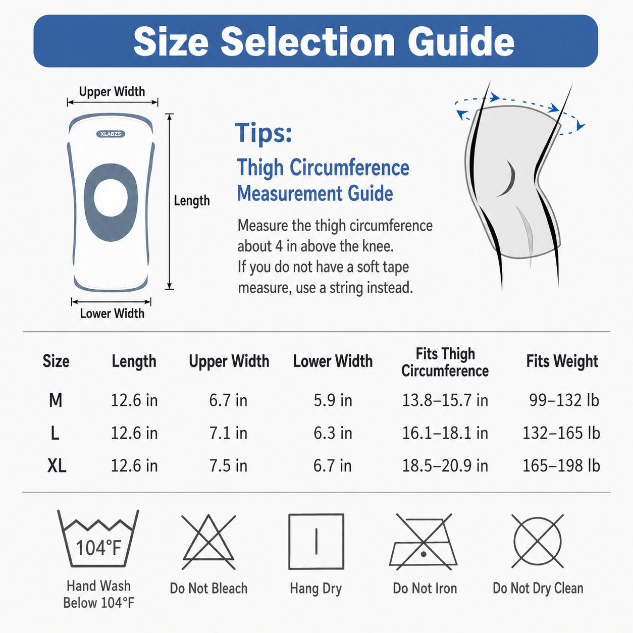 Adjustable Compression Knee Brace - Image 9