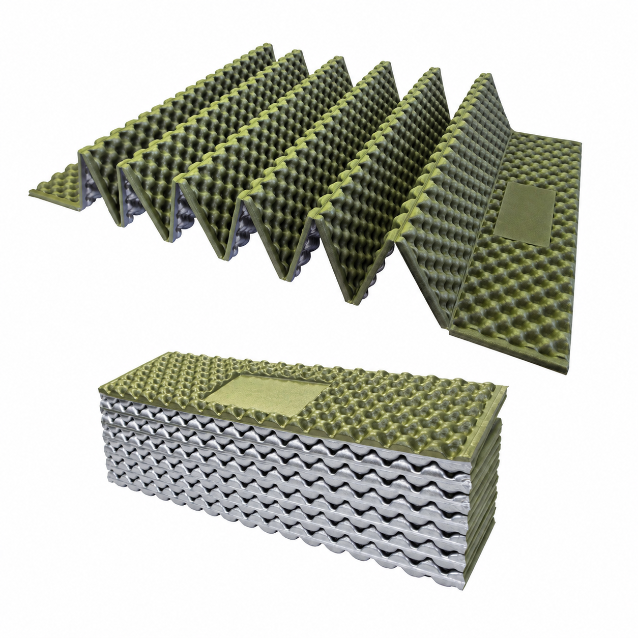 Foldable IXPE Egg-Crate Camping Mat - Image 8