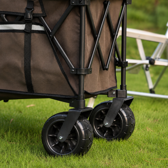 Wide-Wheel Foldable Camping Wagon - Image 8