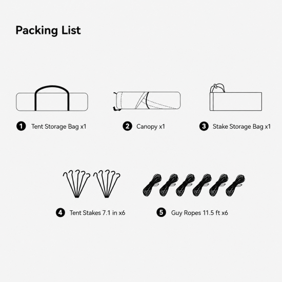 Automatic Pop-Up Camping Gazebo Tent - Image 9
