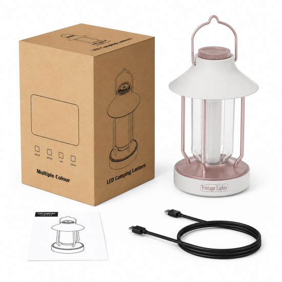 Rechargeable Vintage Camping Lantern - Image 10