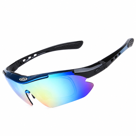5-Lens Interchangeable Cycling Sunglasses Set - Image 18