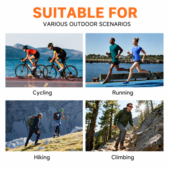 Adjustable Outdoor Sports Sunglasses - Image 3