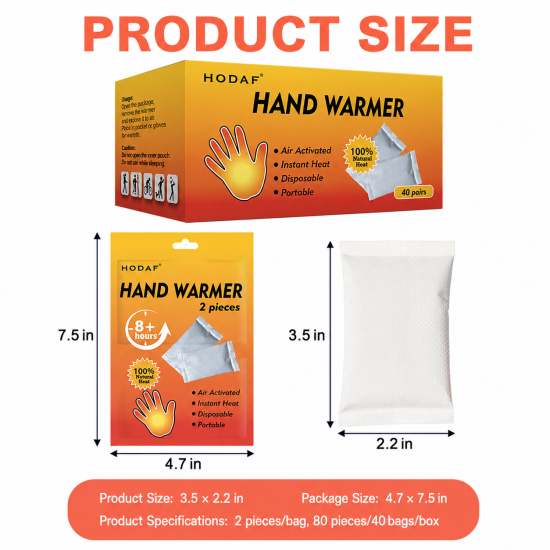 Disposable Air-Heating Hand Warmers - Image 5