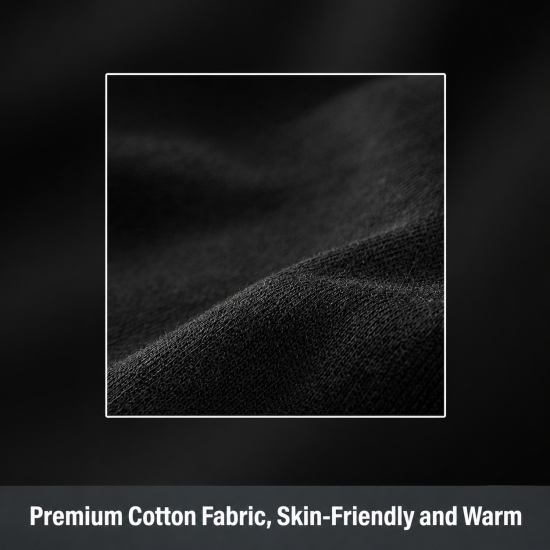 Oversized Double-Layer Cotton Beanie - Image 5