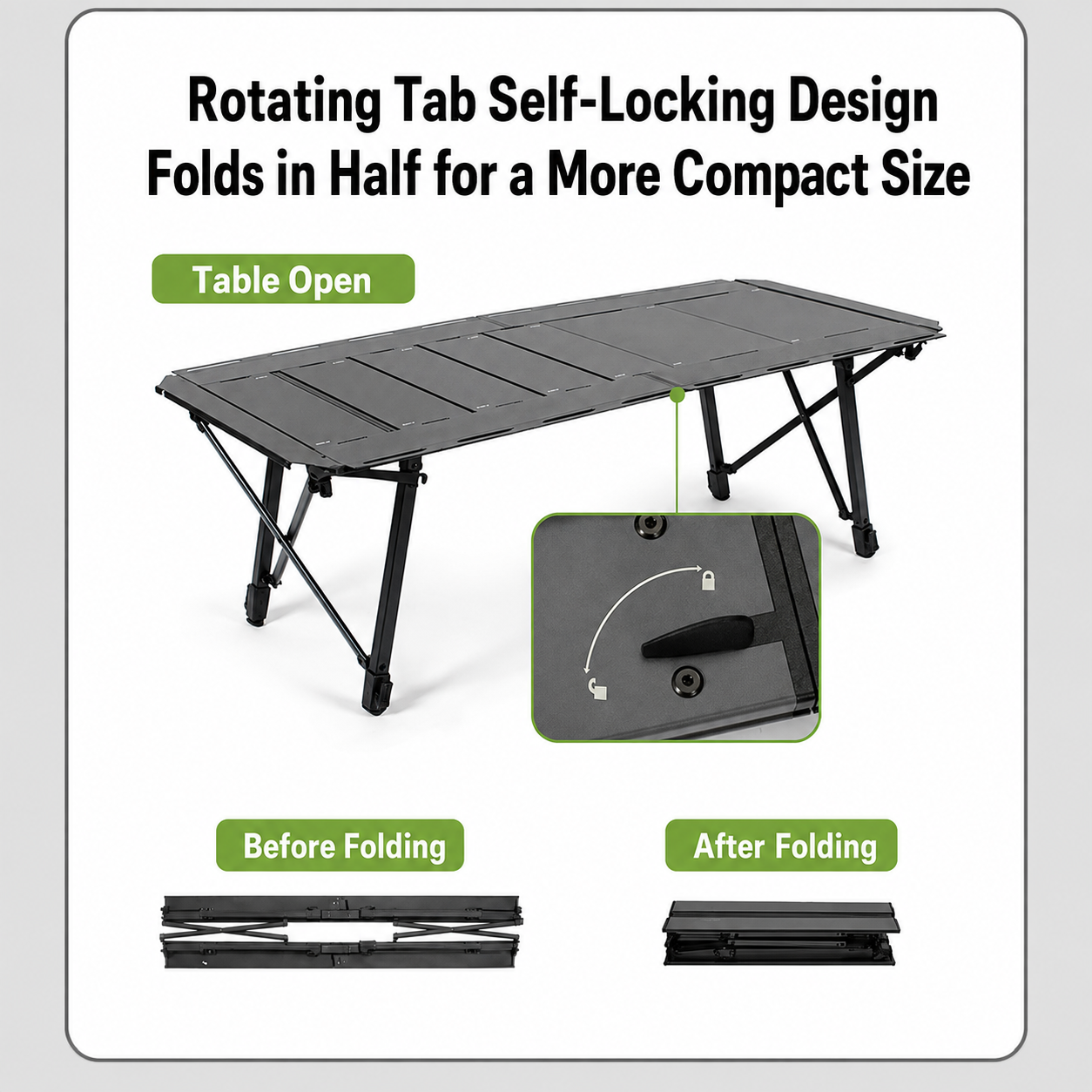 Foldable Expandable IGT Camping Table - Image 14