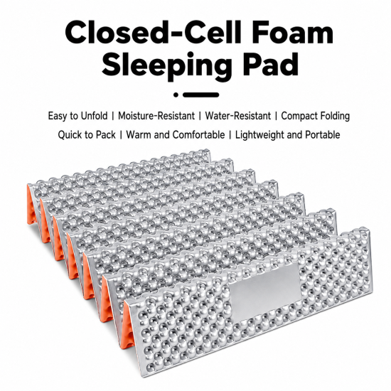 Foldable IXPE Egg-Crate Camping Mat - Image 5