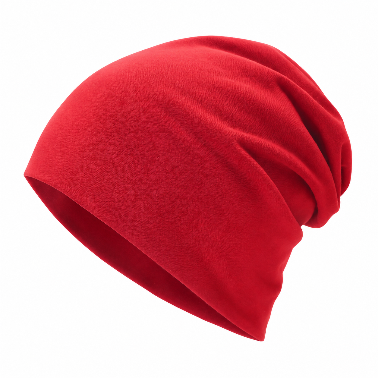 Oversized Double-Layer Cotton Beanie - Image 12