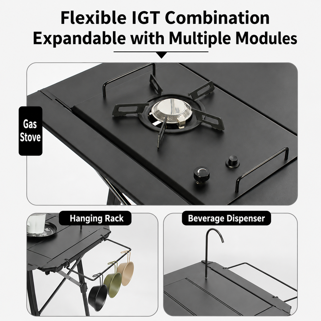 Foldable Expandable IGT Camping Table - Image 9