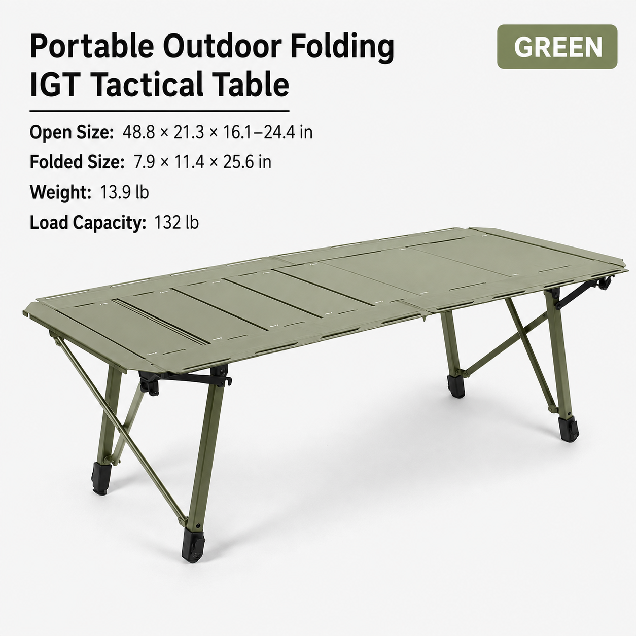 Foldable Expandable IGT Camping Table - Image 6