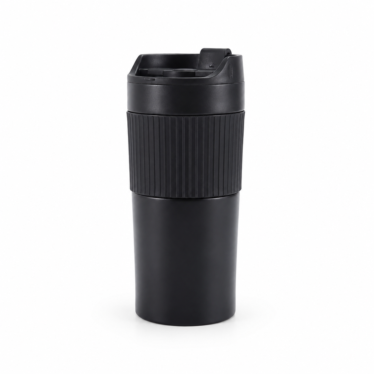 Portable Stainless Steel French Press Travel Mug - Image 1