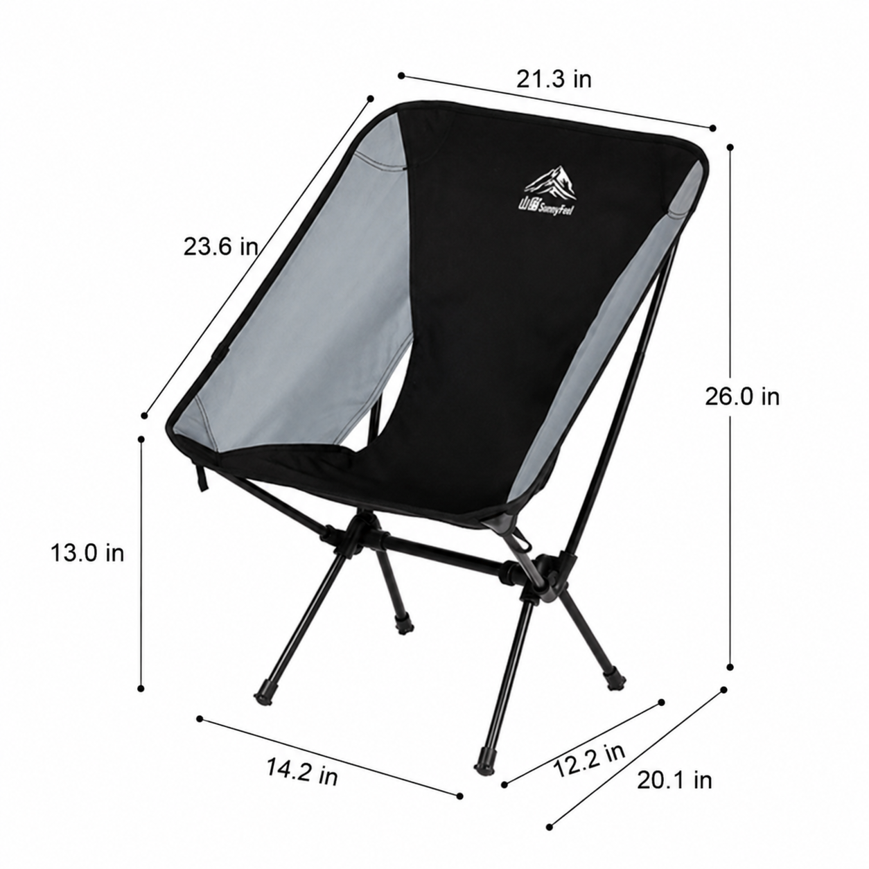 Lightweight Folding Moon Chair - Image 9