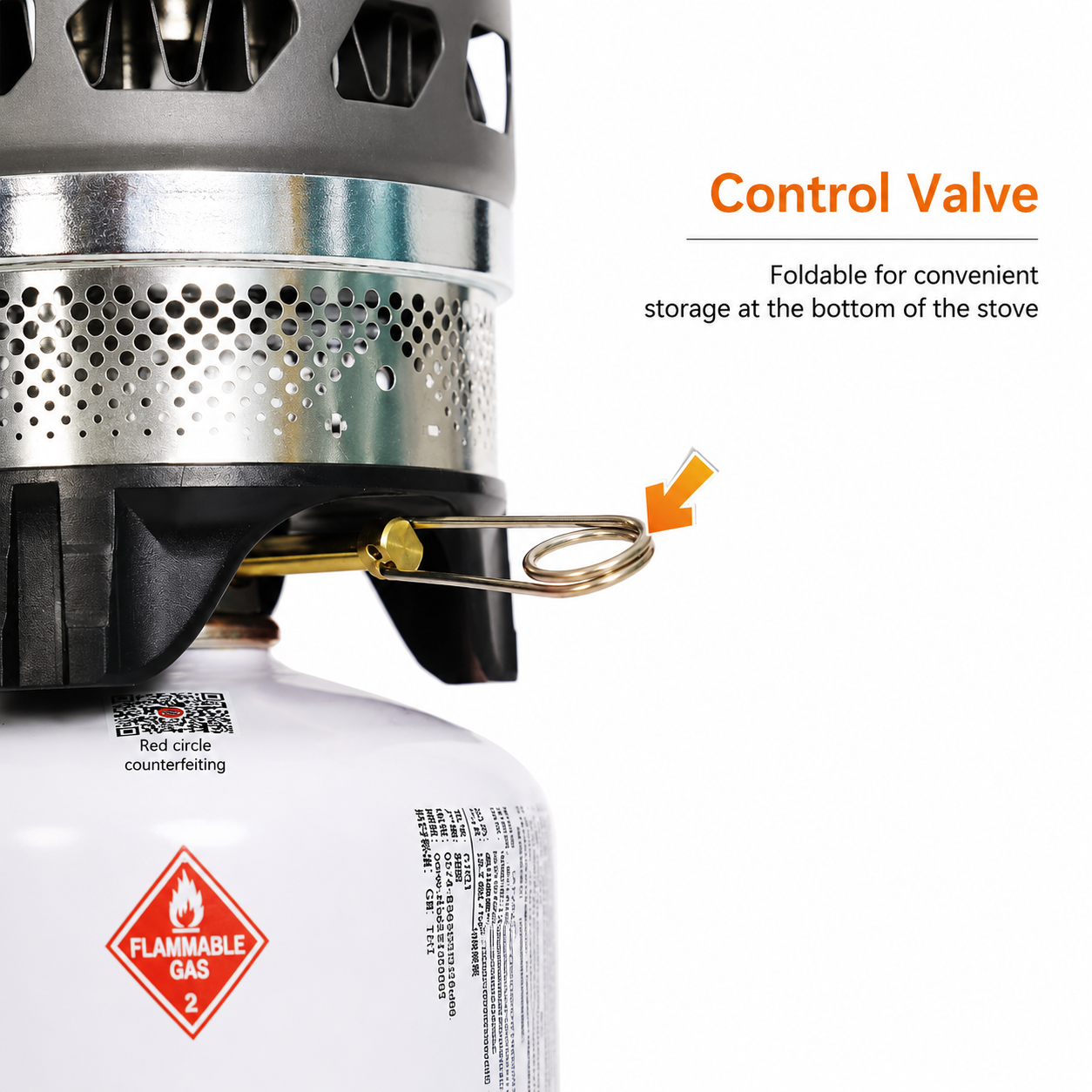 Portable Camping Cookware & Gas Stove Set - Image 5