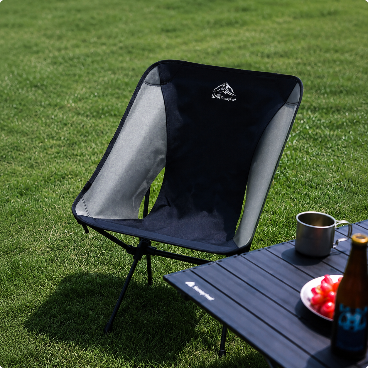 Lightweight Folding Moon Chair - Image 2