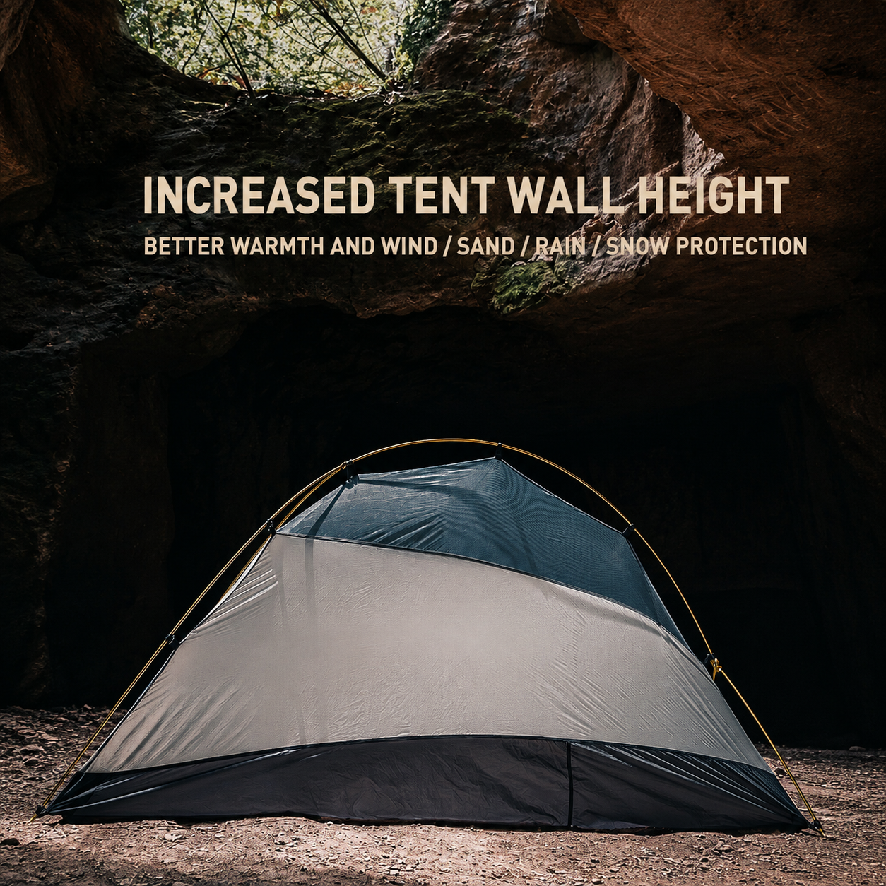 Lightweight Freestanding Backpacking Tent - Image 4