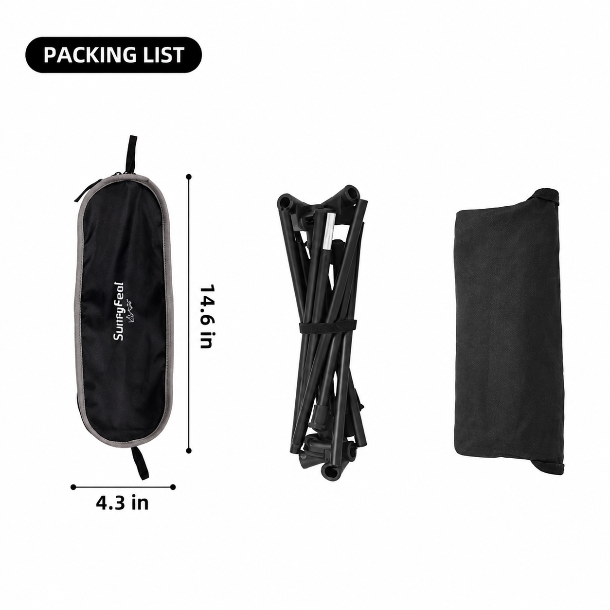 Lightweight Folding Moon Chair - Image 11
