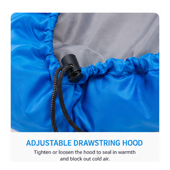 Lightweight Envelope-Style Camping Sleeping Bag - Image 3