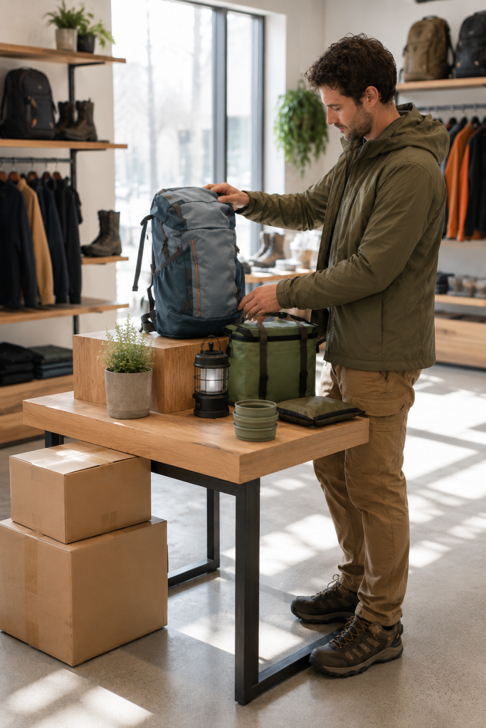 Mixed outdoor product range consolidated for a North American multi-category retailer