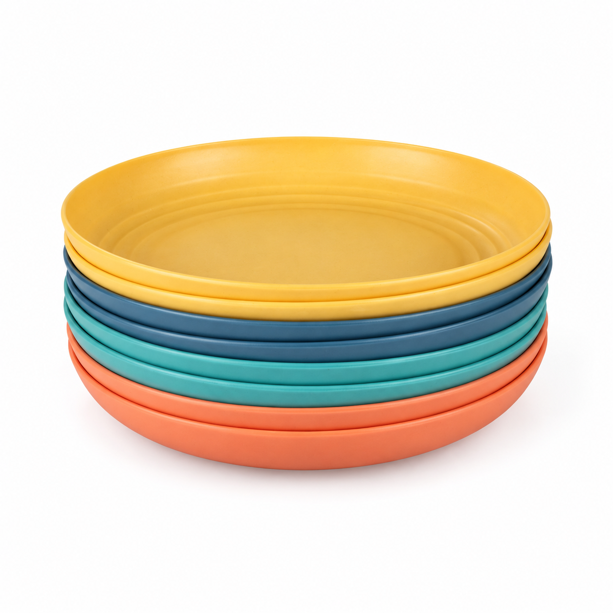 Stackable PP Camping Plate Set - Image 1