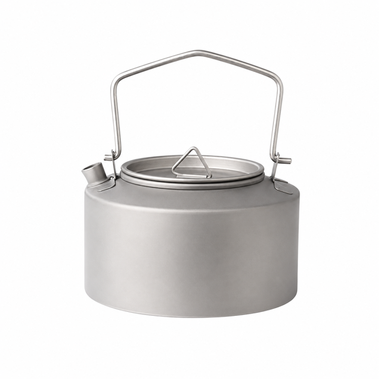 Lightweight Titanium Camping Kettle