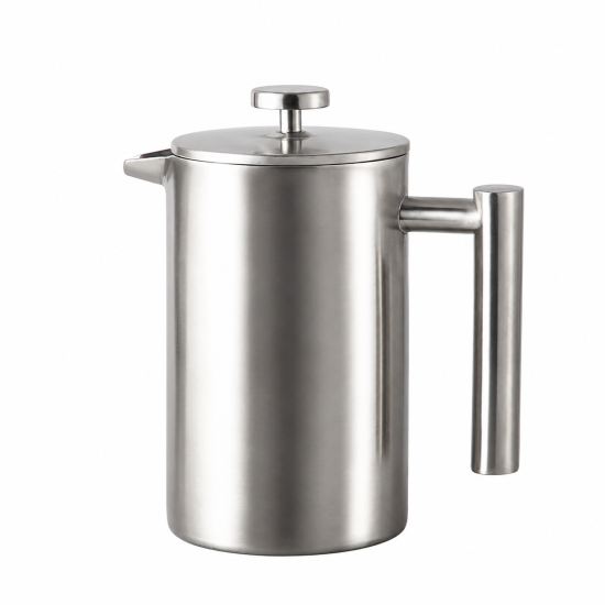 Double-Wall Stainless Steel French Press - Image 1