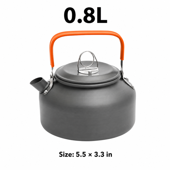 Hard-Anodized Aluminum Camping Kettle - Image 6