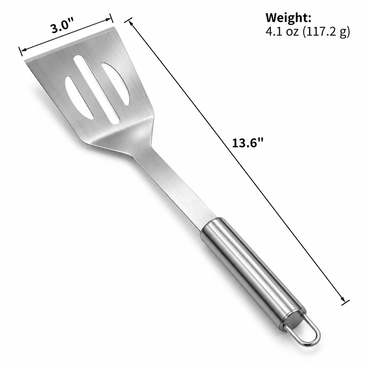 Multi-Option Stainless Steel BBQ Tool Set - Image 6
