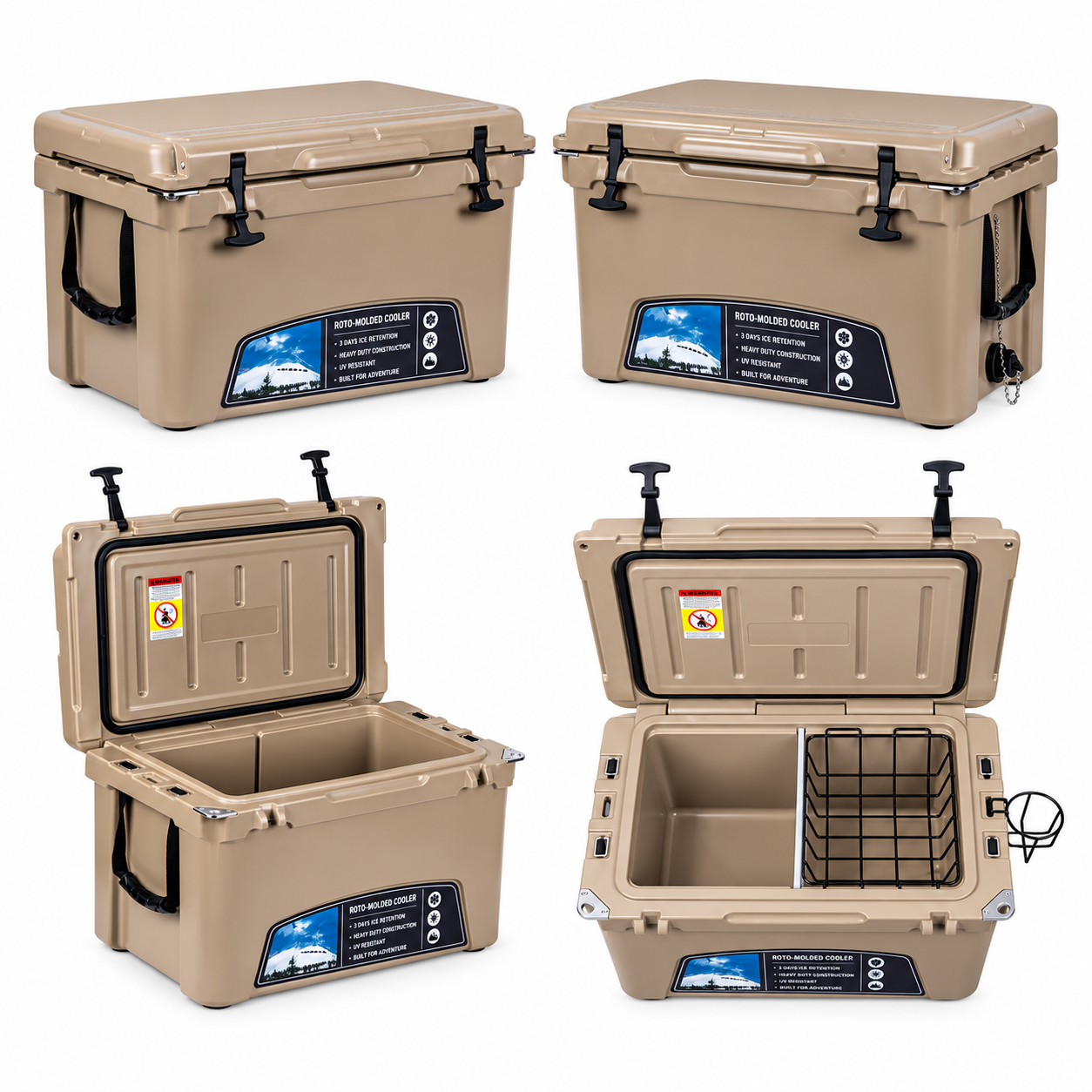 Multi-Size Rotomolded Hard Cooler - Image 2