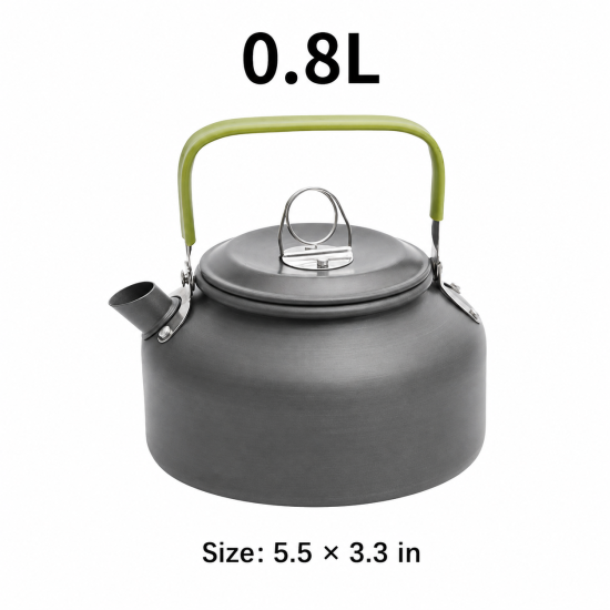 Hard-Anodized Aluminum Camping Kettle - Image 7