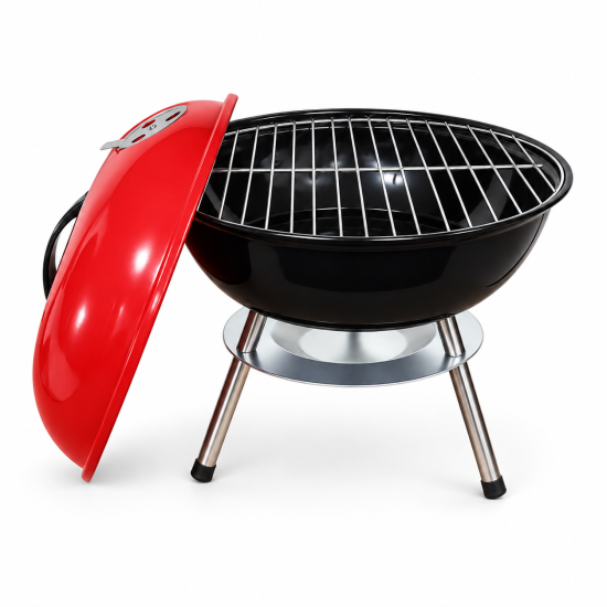 Portable Kettle Charcoal Grill - Image 2