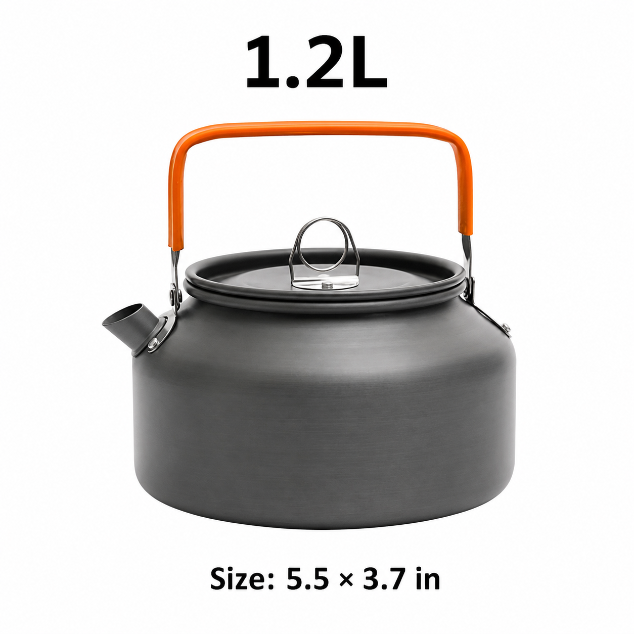 Hard-Anodized Aluminum Camping Kettle - Image 8