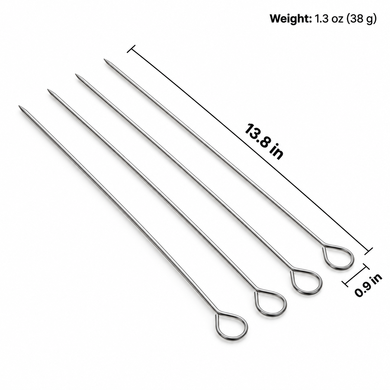 Multi-Option Stainless Steel BBQ Tool Set - Image 10