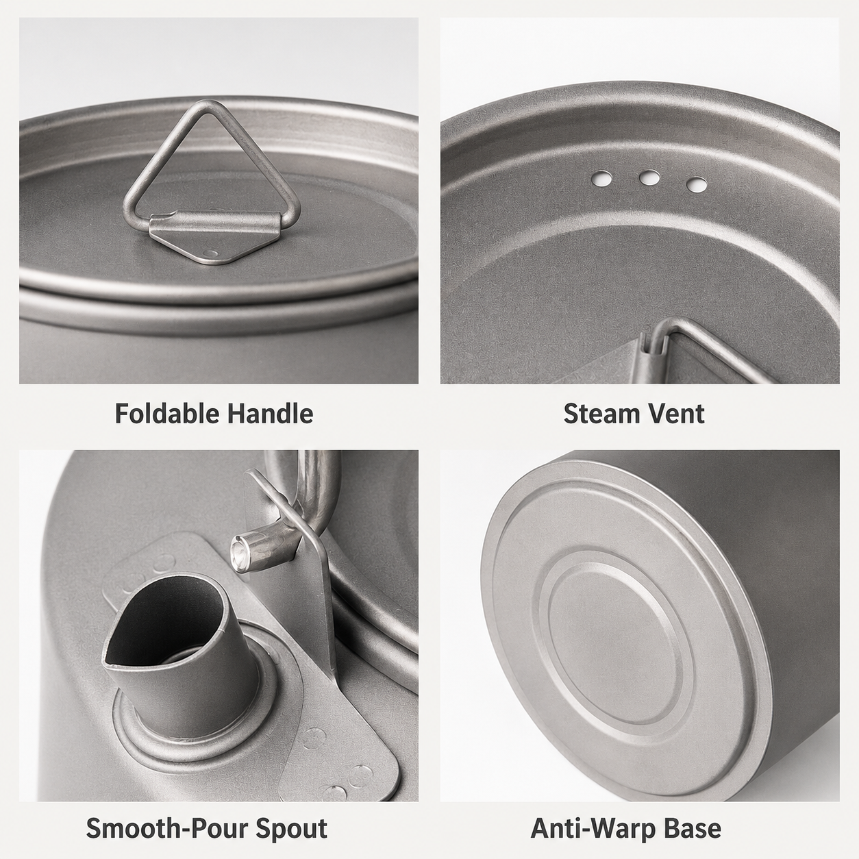 Lightweight Titanium Camping Kettle - Image 5