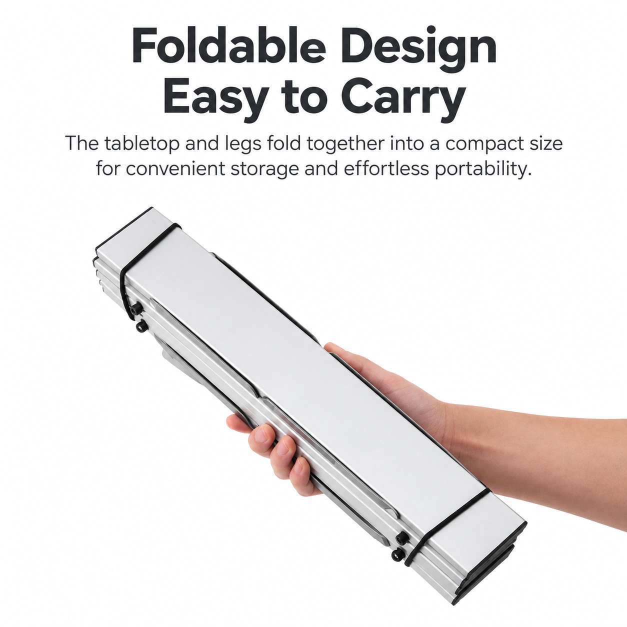 Lightweight Mini Folding Aluminum Camping Table - Image 6