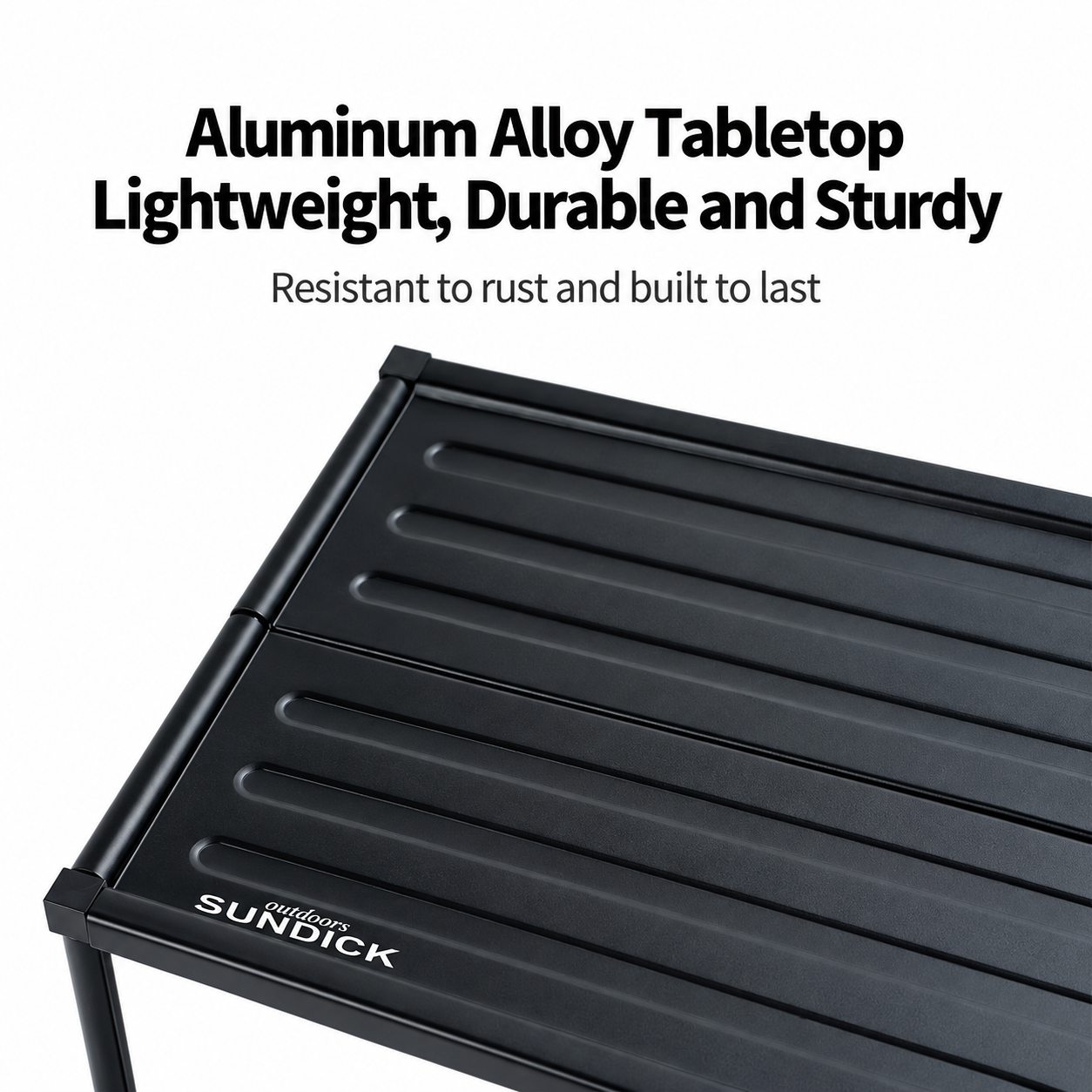 Portable Aluminum Folding Camping Table - Image 6