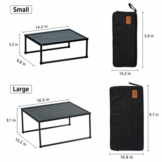 Portable Aluminum Folding Camping Table - Image 7