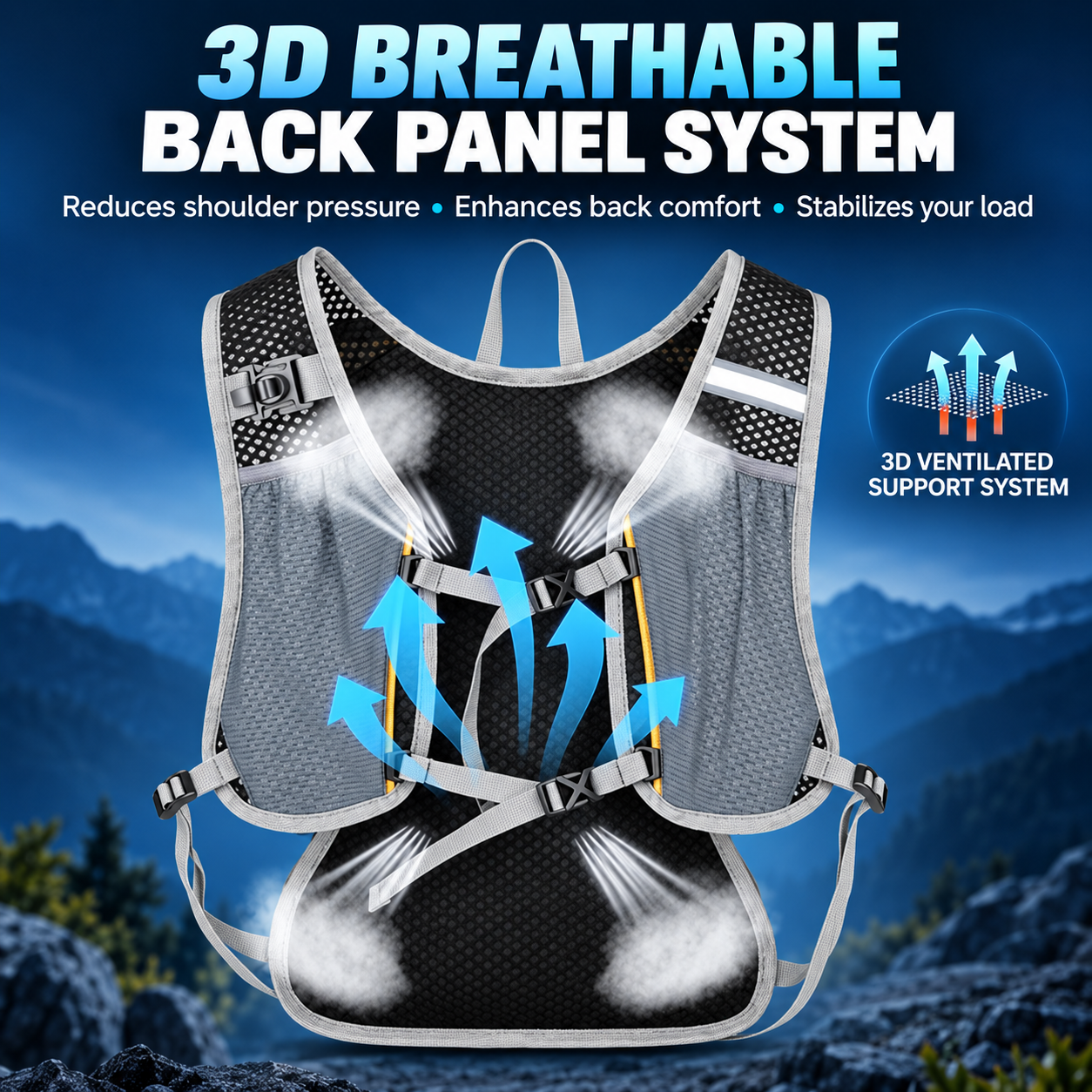 Lightweight Running & Cycling Backpack - Image 6