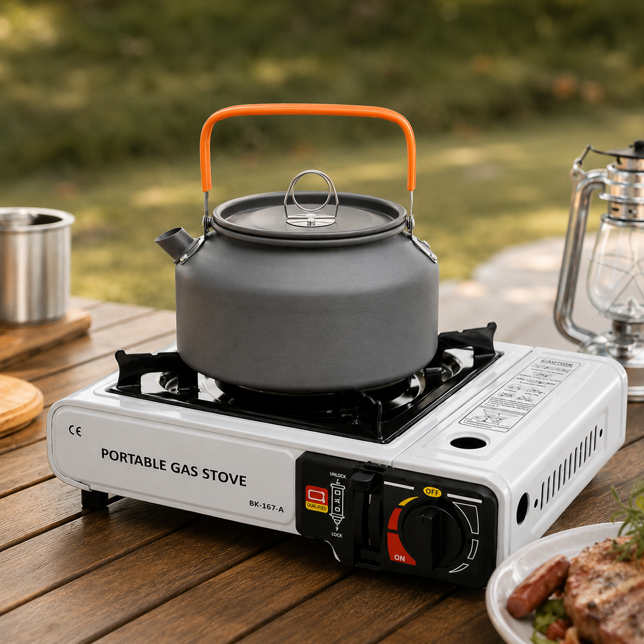 Hard-Anodized Aluminum Camping Kettle - Image 2
