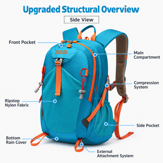 20L/30L Lightweight Hiking Daypack - Image 8