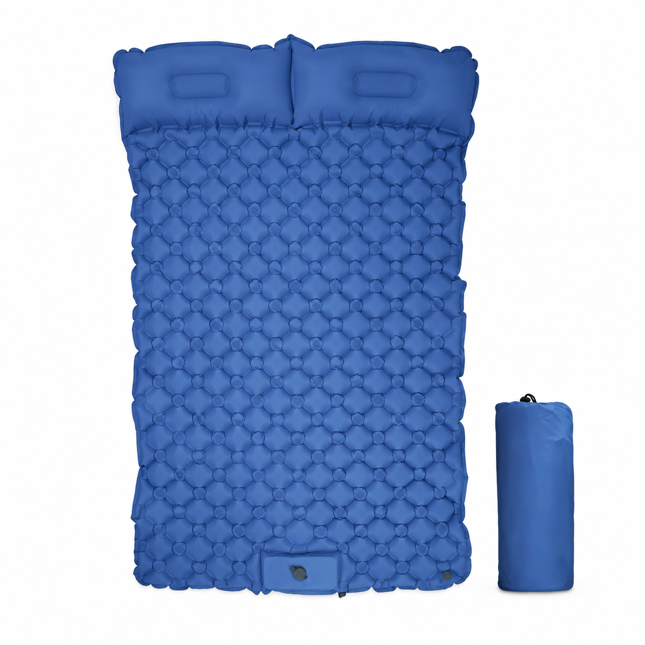 Inflatable Sleeping Pad with Integrated Pillow - Image 3