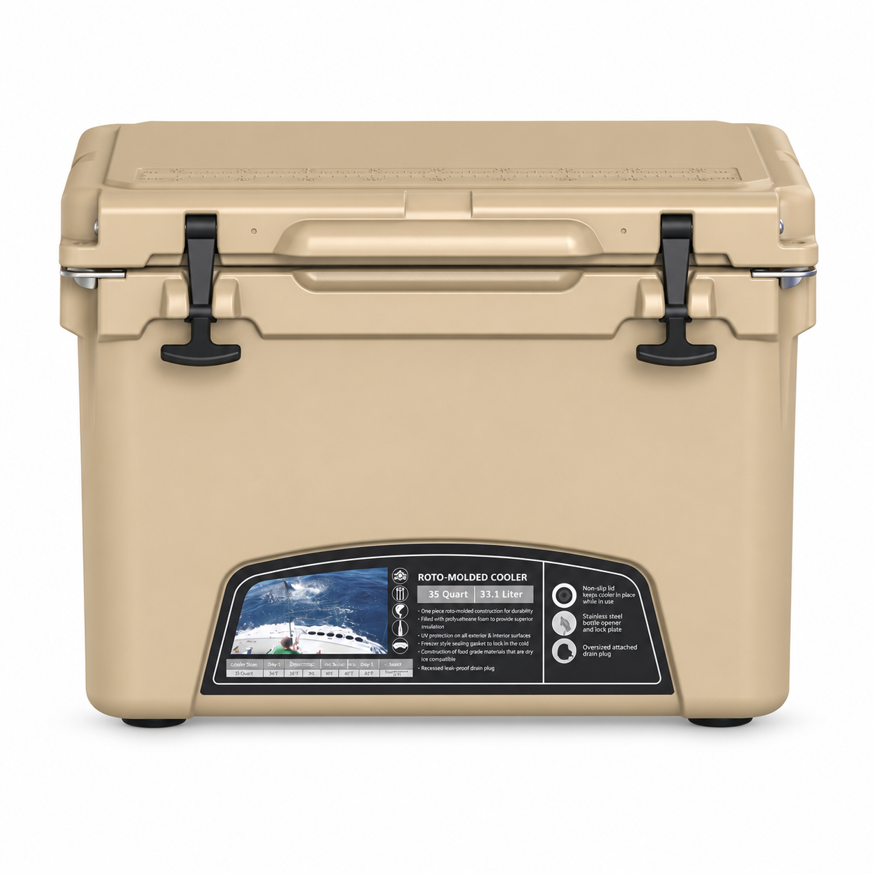 Multi-Size Rotomolded Hard Cooler - Image 7