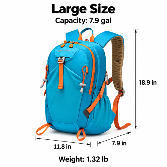 20L/30L Lightweight Hiking Daypack - Image 18