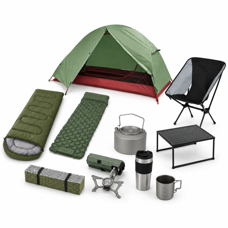 Solo Camping Essentials Bundle