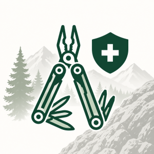 Tools and safety category – multi-tools, first aid and outdoor preparedness gear