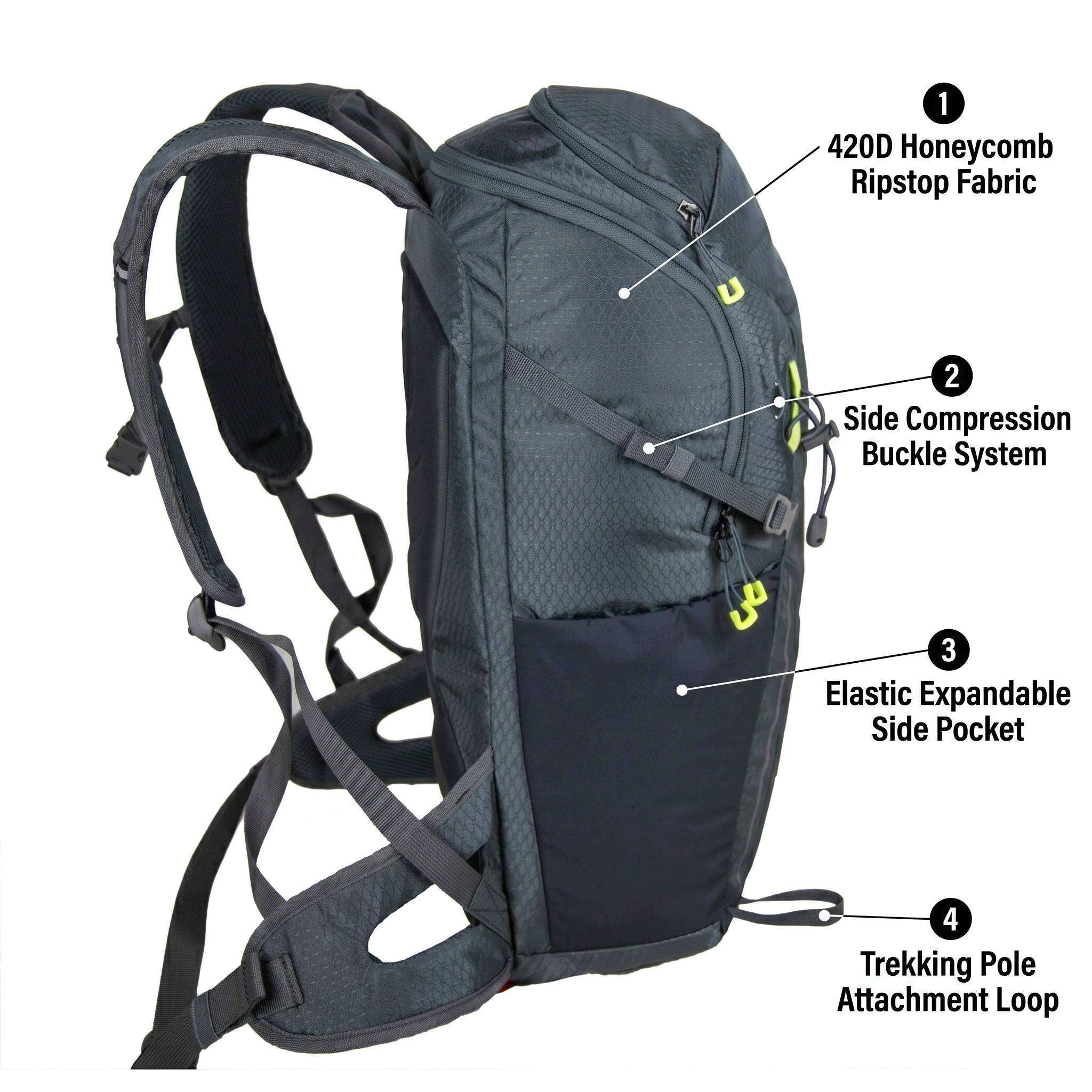 25L Soft-Back Hiking Backpack - Image 5