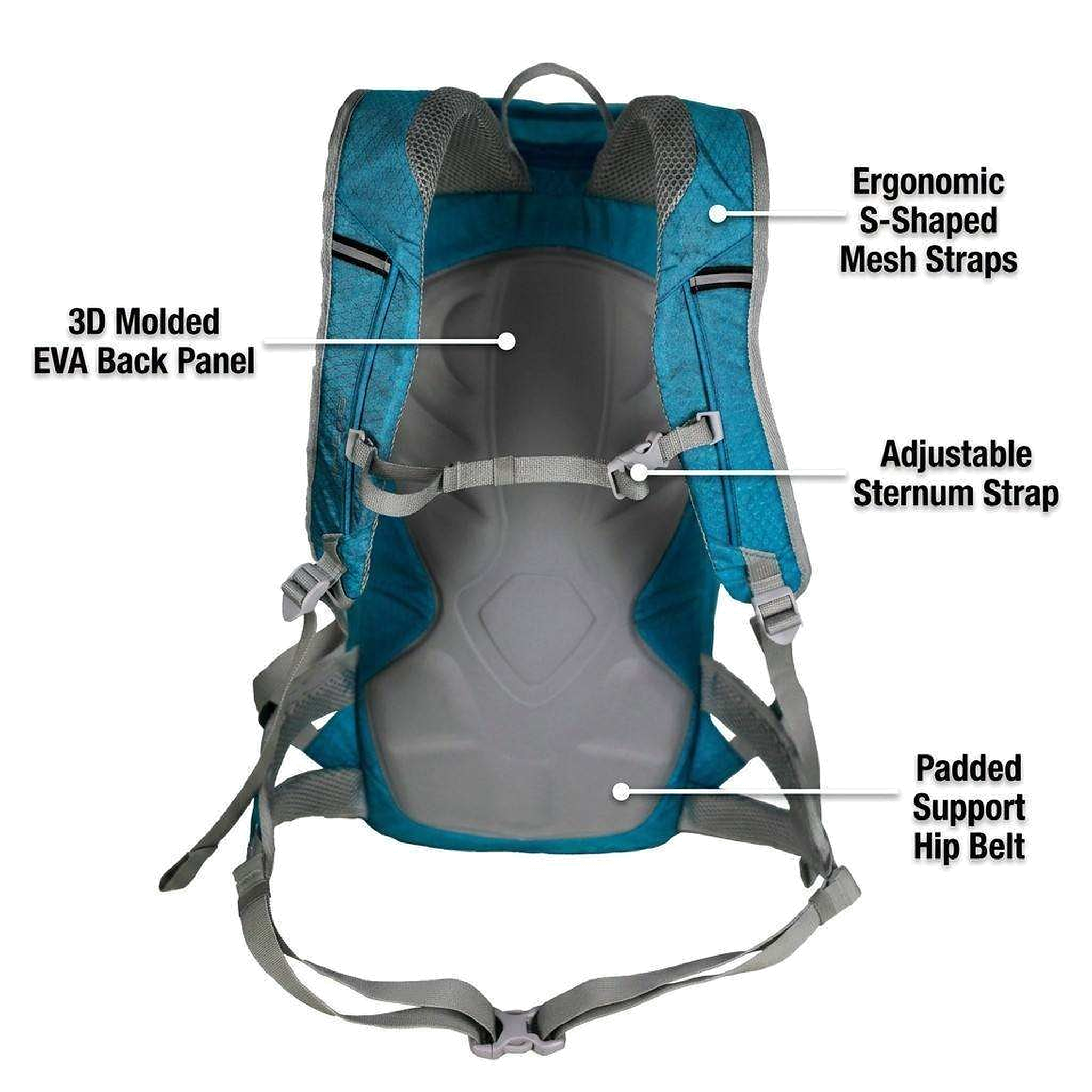 25L Soft-Back Hiking Backpack - Image 4