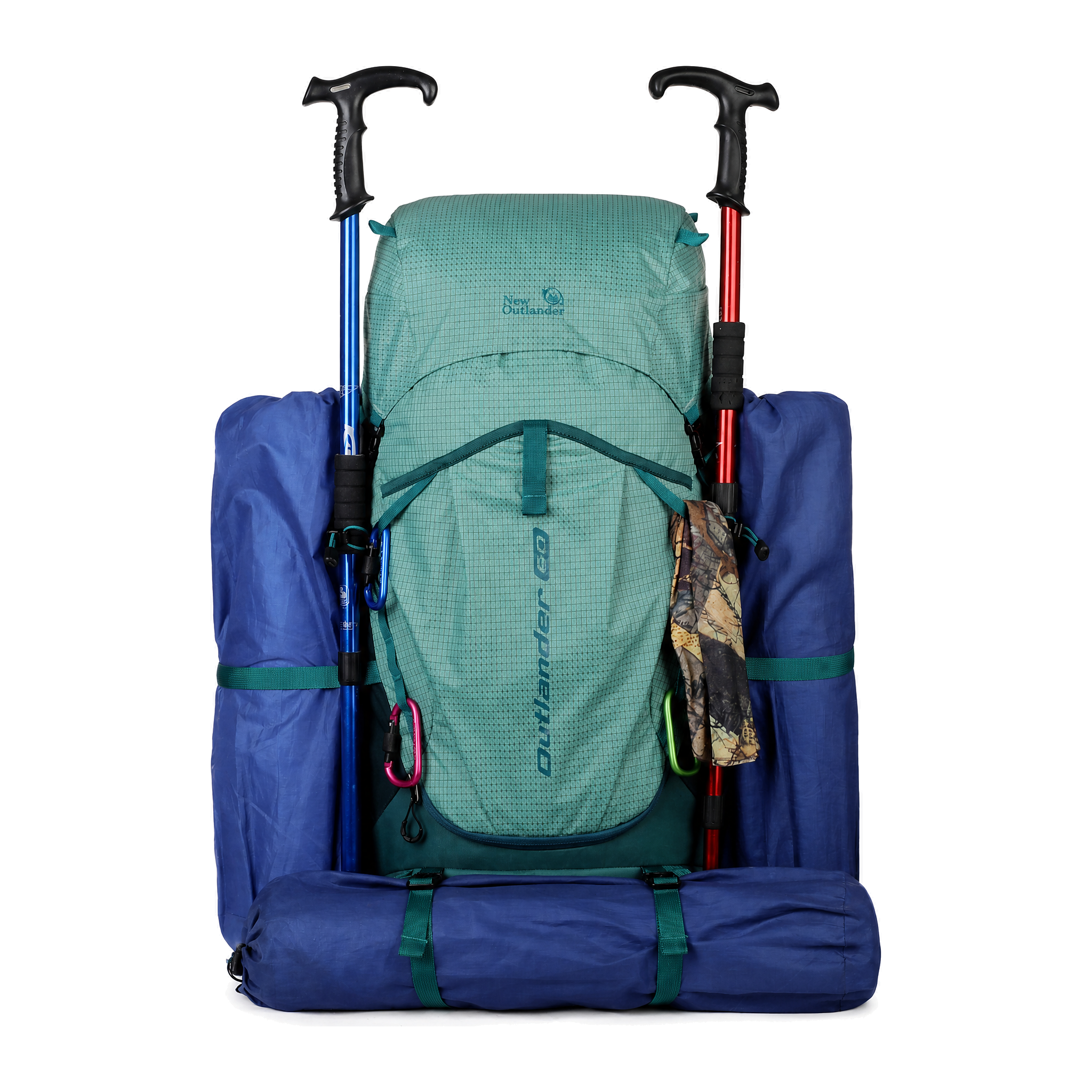 60L Expandable Hiking Backpack - Image 2