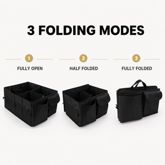 68L Foldable Car Trunk Organizer - Image 7